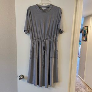 Brickyard Buffalo Striped Dress XL